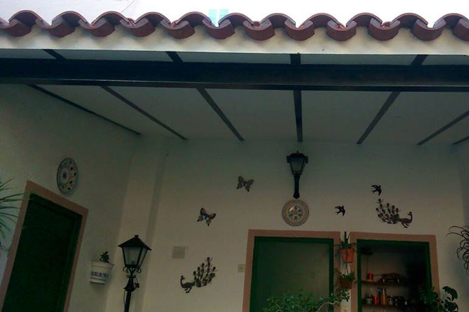 techado jardín talavera